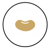Logo_haricot_seul rond blanc